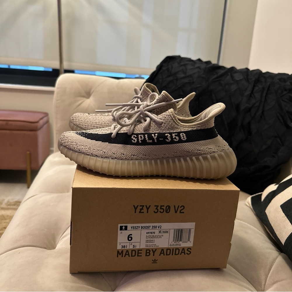 Adidas Yeezy Boost 350 V2 Low Slate size 6